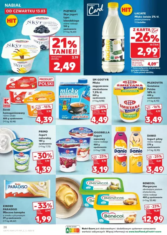 Kaufland - gazetka promocyjna Oferta Kaufland od czwartku 13.03 do środy 19.03 - strona 28