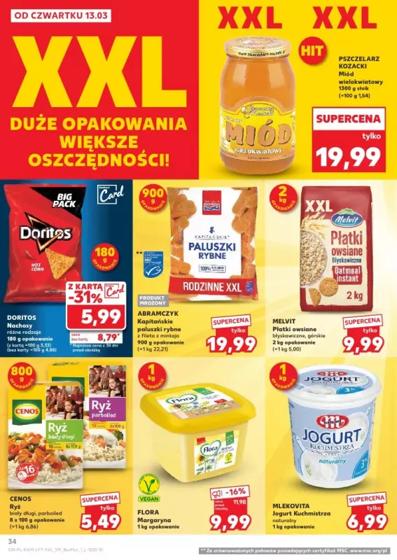 Kaufland - gazetka promocyjna Oferta Kaufland od czwartku 13.03 do środy 19.03 - strona 34