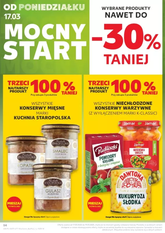 Kaufland - gazetka promocyjna Oferta Kaufland od czwartku 13.03 do środy 19.03 - strona 54