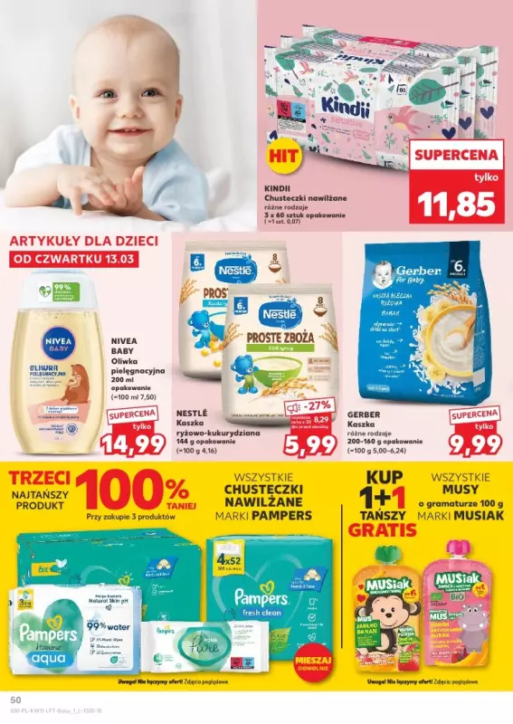 Kaufland - gazetka promocyjna Oferta Kaufland od czwartku 13.03 do środy 19.03 - strona 50