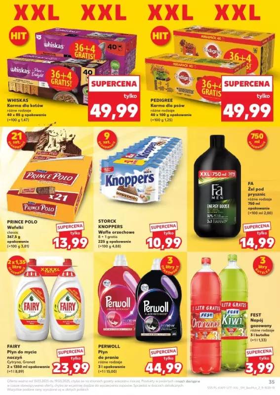 Kaufland - gazetka promocyjna Oferta Kaufland od czwartku 13.03 do środy 19.03 - strona 35