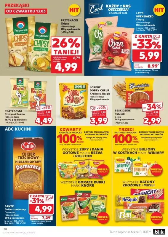 Kaufland - gazetka promocyjna Oferta Kaufland od czwartku 13.03 do środy 19.03 - strona 38