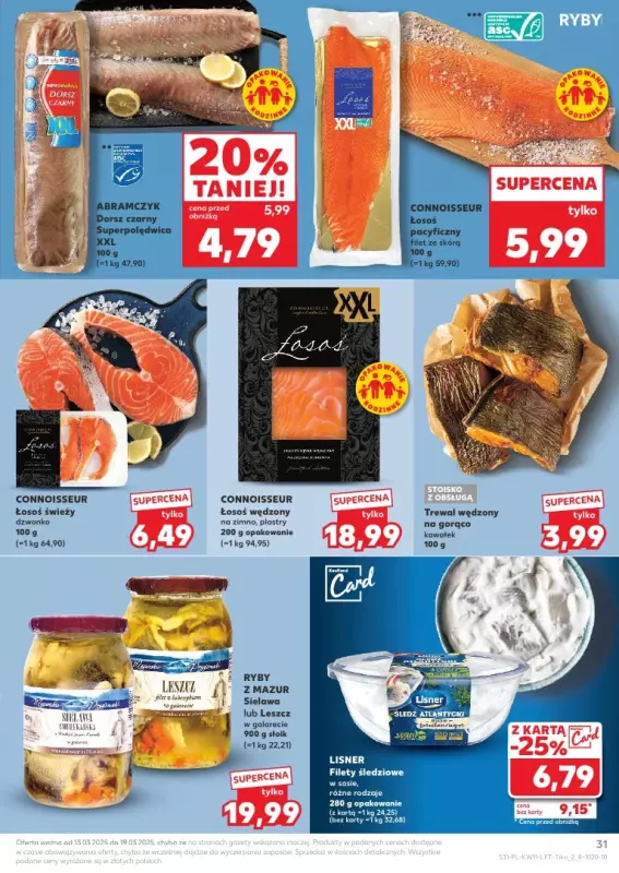 Kaufland - gazetka promocyjna Oferta Kaufland od czwartku 13.03 do środy 19.03 - strona 31