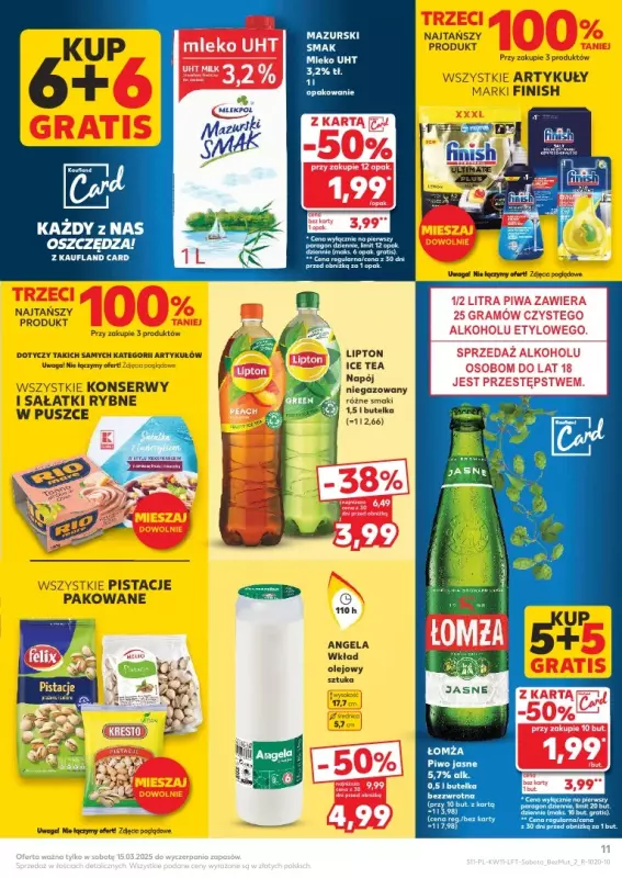 Kaufland - gazetka promocyjna Oferta Kaufland od czwartku 13.03 do środy 19.03 - strona 11