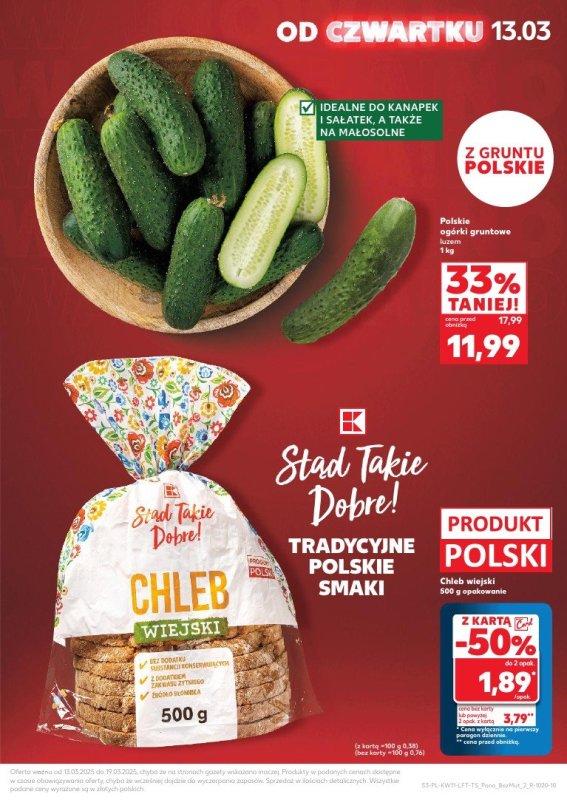 Kaufland - gazetka promocyjna Oferta Kaufland od czwartku 13.03 do środy 19.03 - strona 3