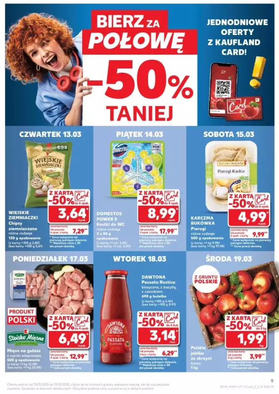 Kaufland - gazetka promocyjna Oferta Kaufland od czwartku 13.03 do środy 19.03 - strona 9