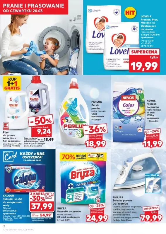 Kaufland - gazetka promocyjna Oferta Kaufland - Wiosenne porządki od czwartku 20.03 do środy 02.04 - strona 2