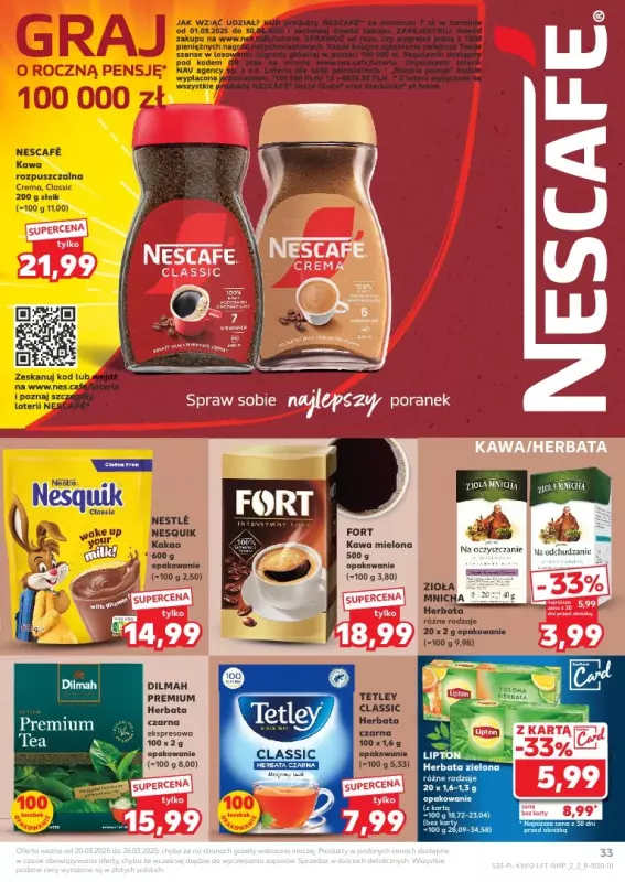 Kaufland - gazetka promocyjna Oferta Kaufland od czwartku 20.03 do środy 26.03 - strona 33