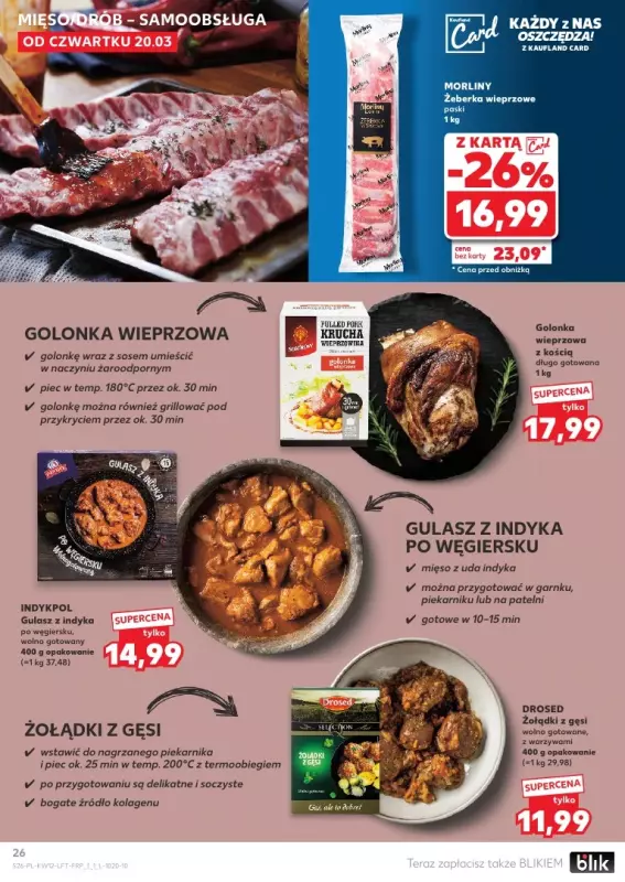 Kaufland - gazetka promocyjna Oferta Kaufland od czwartku 20.03 do środy 26.03 - strona 26