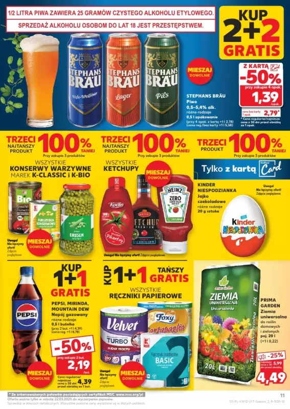 Kaufland - gazetka promocyjna Oferta Kaufland od czwartku 20.03 do środy 26.03 - strona 11