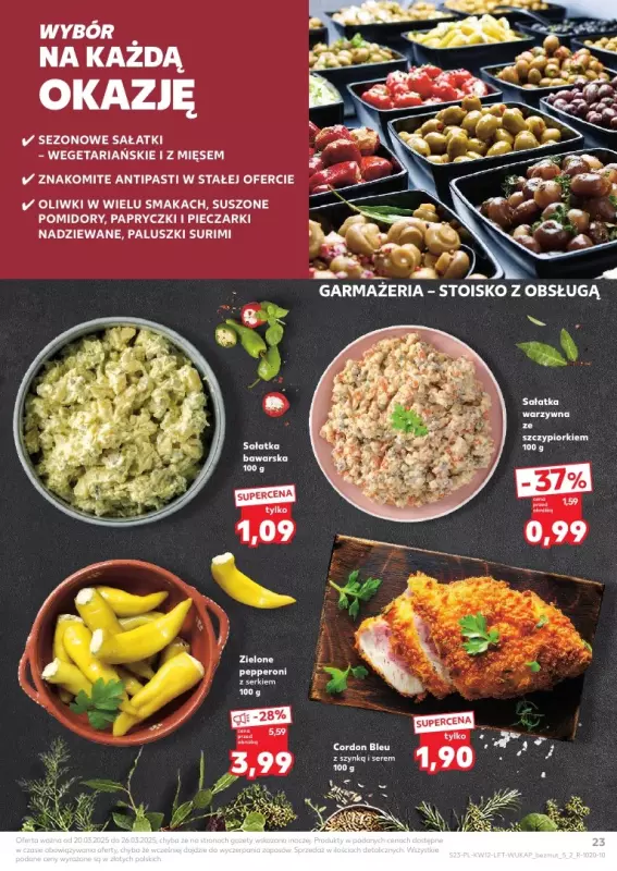 Kaufland - gazetka promocyjna Oferta Kaufland od czwartku 20.03 do środy 26.03 - strona 23