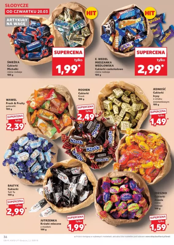 Kaufland - gazetka promocyjna Oferta Kaufland od czwartku 20.03 do środy 26.03 - strona 36