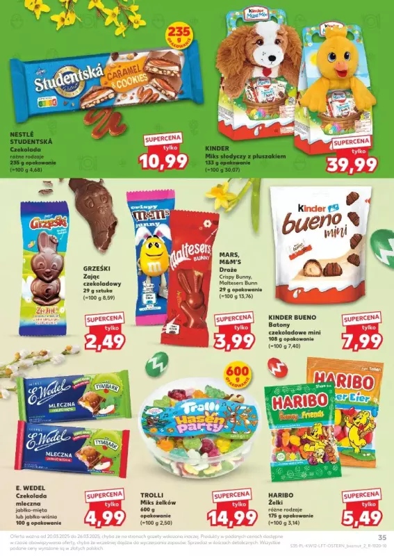 Kaufland - gazetka promocyjna Oferta Kaufland od czwartku 20.03 do środy 26.03 - strona 35