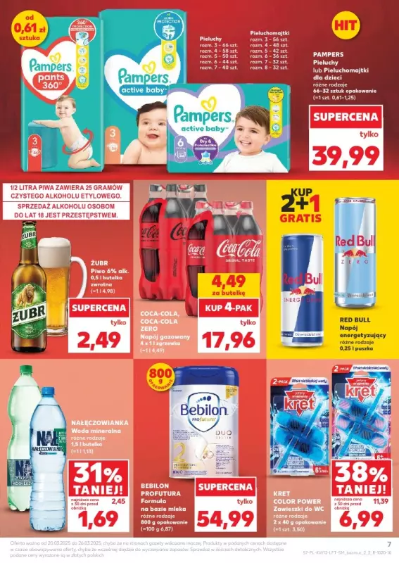 Kaufland - gazetka promocyjna Oferta Kaufland od czwartku 20.03 do środy 26.03 - strona 7