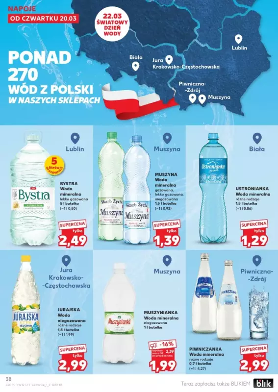 Kaufland - gazetka promocyjna Oferta Kaufland od czwartku 20.03 do środy 26.03 - strona 38