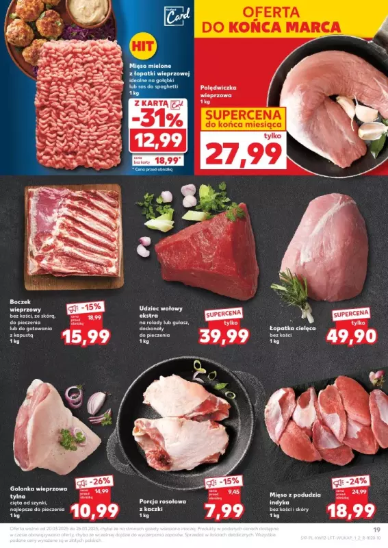 Kaufland - gazetka promocyjna Oferta Kaufland od czwartku 20.03 do środy 26.03 - strona 19