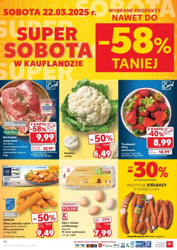 Kaufland - gazetka promocyjna Oferta Kaufland od czwartku 20.03 do środy 26.03 - strona 10