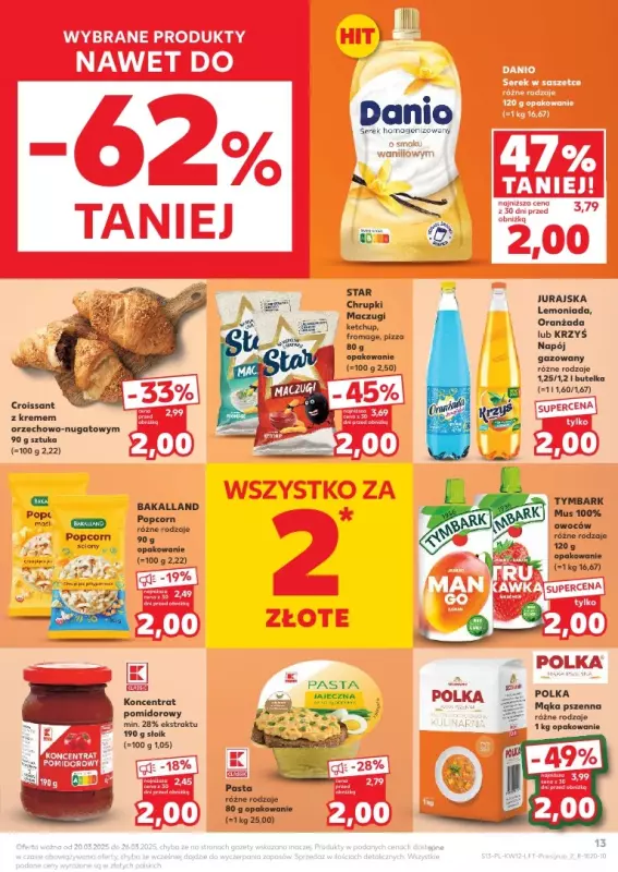 Kaufland - gazetka promocyjna Oferta Kaufland od czwartku 20.03 do środy 26.03 - strona 13