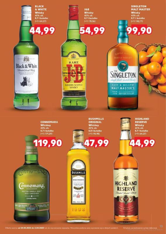 Kaufland - gazetka promocyjna Barek Kauflandu  do środy 02.04 - strona 13