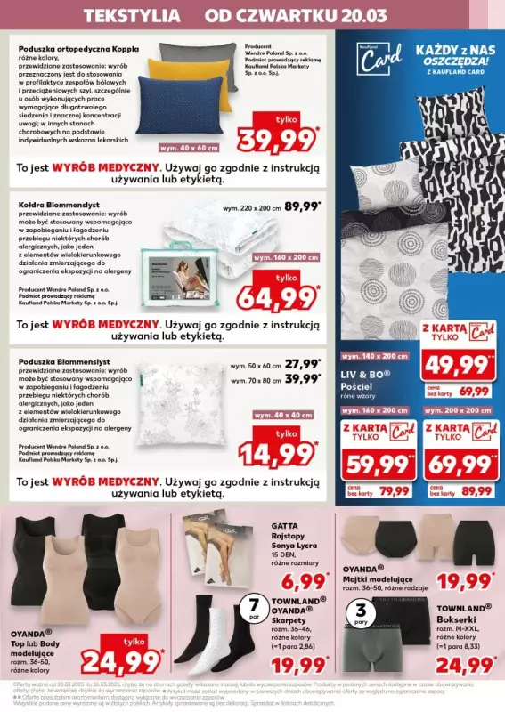 Kaufland - gazetka promocyjna Oferta Kaufland - Non Food od czwartku 20.03 do środy 26.03 - strona 9