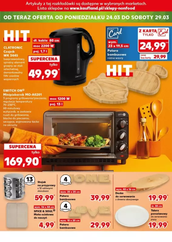 Kaufland - gazetka promocyjna Oferta Kaufland - Non Food od czwartku 20.03 do środy 26.03 - strona 14