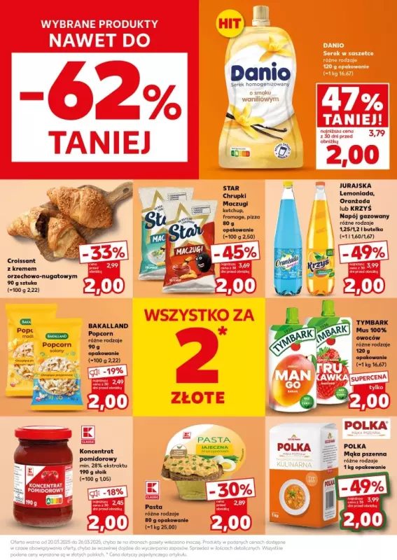 Kaufland - gazetka promocyjna Oferta Kaufland - SUPER SOBOTA od soboty 22.03 do soboty 22.03 - strona 7