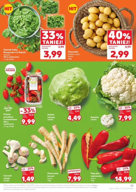 Kaufland - gazetka promocyjna Oferta Kaufland od środy 16.04 do środy 23.04 - strona 23
