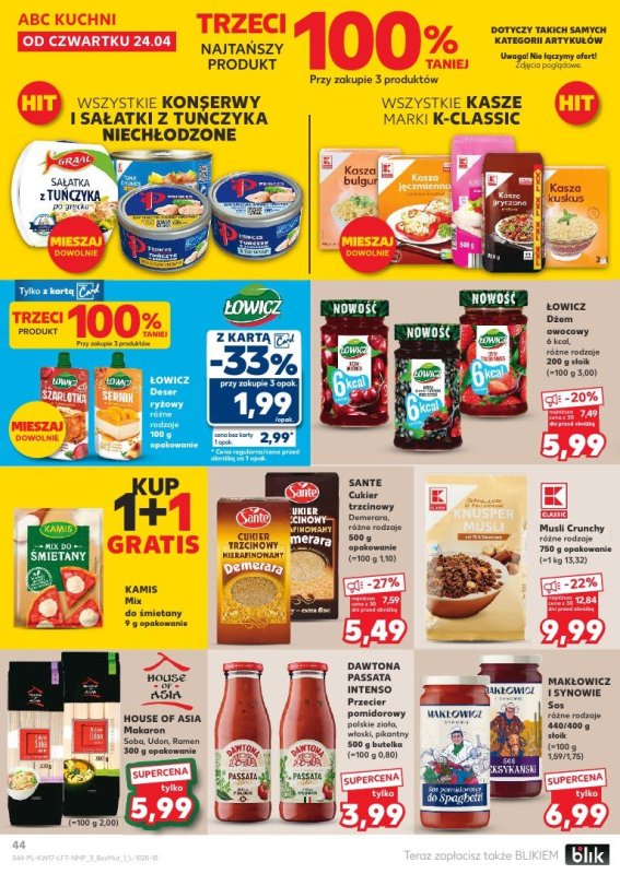 Kaufland - gazetka promocyjna Oferta Kaufland od czwartku 24.04 do wtorku 29.04 - strona 100