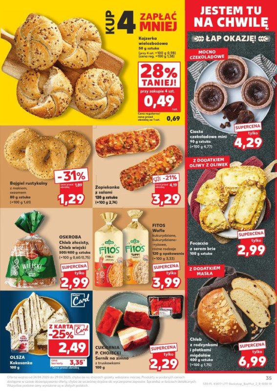 Kaufland - gazetka promocyjna Oferta Kaufland od czwartku 24.04 do wtorku 29.04 - strona 35