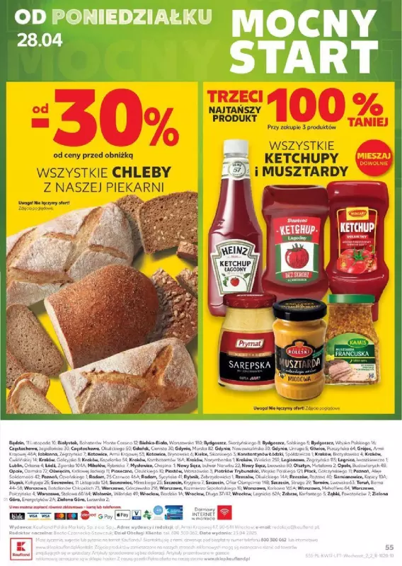 Kaufland - gazetka promocyjna Oferta Kaufland od czwartku 24.04 do wtorku 29.04 - strona 55