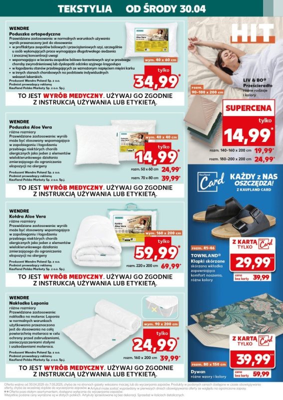 Kaufland - gazetka promocyjna Oferta Kaufland - Non Food od środy 30.04 do środy 07.05 - strona 5
