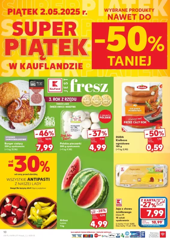 Kaufland - gazetka promocyjna Oferta Kaufland od środy 30.04 do środy 07.05 - strona 10