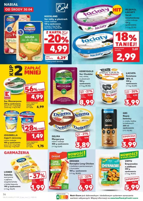 Kaufland - gazetka promocyjna Oferta Kaufland od środy 30.04 do środy 07.05 - strona 36