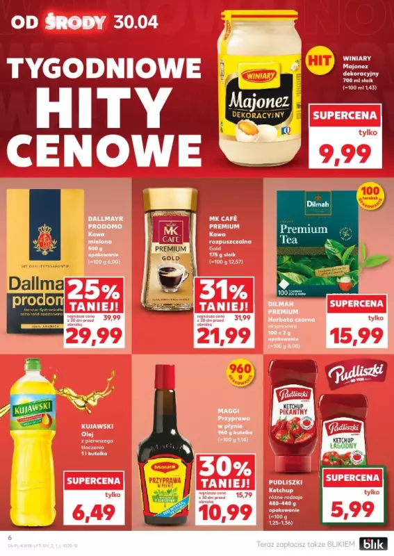 Kaufland - gazetka promocyjna Oferta Kaufland od środy 30.04 do środy 07.05 - strona 6