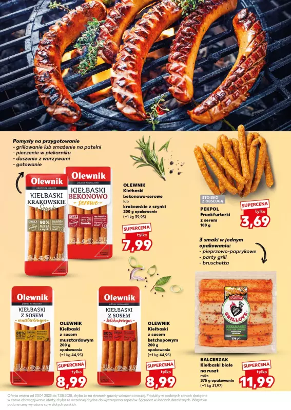 Kaufland - gazetka promocyjna Oferta Kaufland - Grill taki, jak lubisz!  do środy 07.05 - strona 5