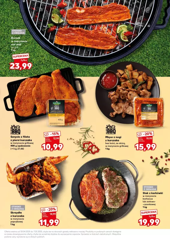 Kaufland - gazetka promocyjna Oferta Kaufland - Grill taki, jak lubisz!   - strona 3