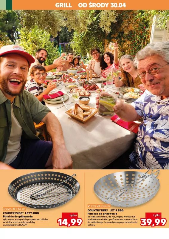 Kaufland - gazetka promocyjna Oferta Kaufland - Grill taki, jak lubisz!  do środy 07.05 - strona 18