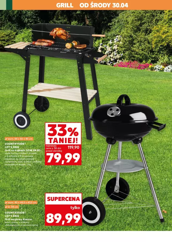 Kaufland - gazetka promocyjna Oferta Kaufland - Grill taki, jak lubisz!  do środy 07.05 - strona 16
