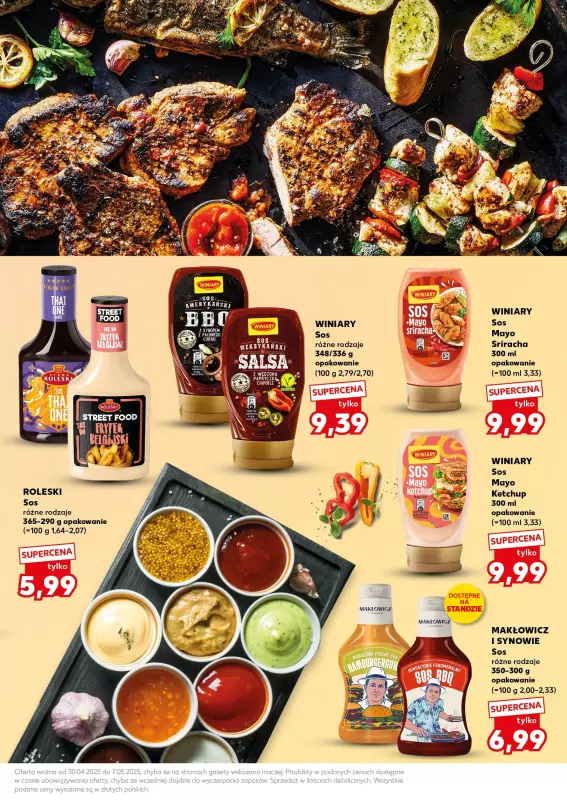 Kaufland - gazetka promocyjna Oferta Kaufland - Grill taki, jak lubisz!  do środy 07.05 - strona 9