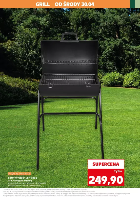 Kaufland - gazetka promocyjna Oferta Kaufland - Grill taki, jak lubisz!  do środy 07.05 - strona 13