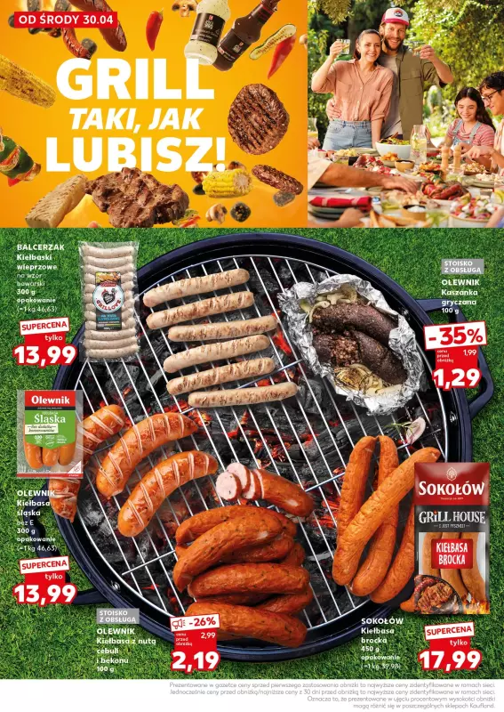 Kaufland - gazetka promocyjna Oferta Kaufland - Grill taki, jak lubisz!  do środy 07.05 - strona 4