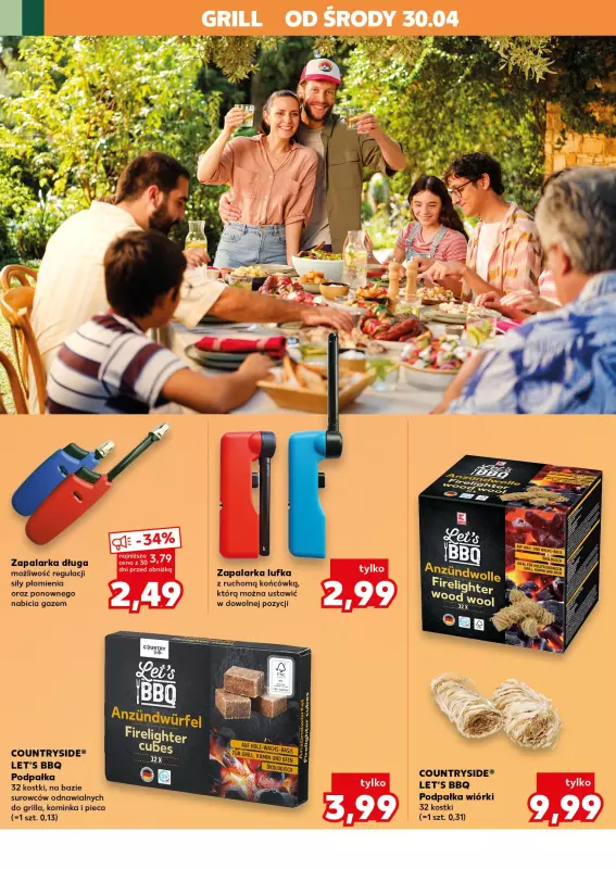 Kaufland - gazetka promocyjna Oferta Kaufland - Grill taki, jak lubisz!  do środy 07.05 - strona 12