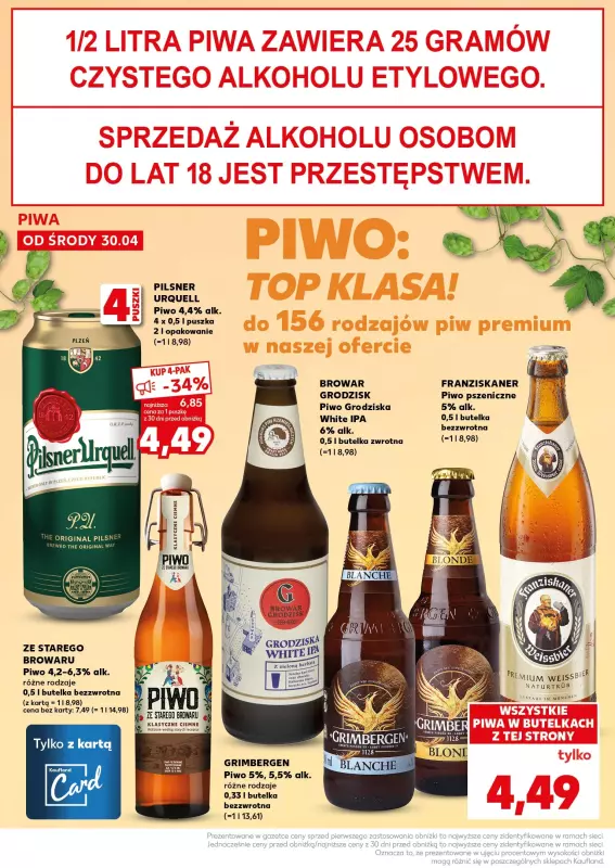 Kaufland - gazetka promocyjna Oferta Kaufland - SUPER PIĄTEK od piątku 02.05 do piątku 02.05 - strona 10