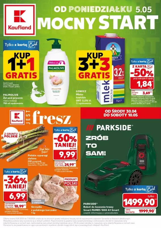 Kaufland - gazetka promocyjna Mocny Start  