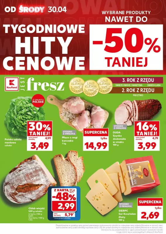 Kaufland - gazetka promocyjna Mocny Start od poniedziałku 05.05 do środy 07.05 - strona 4