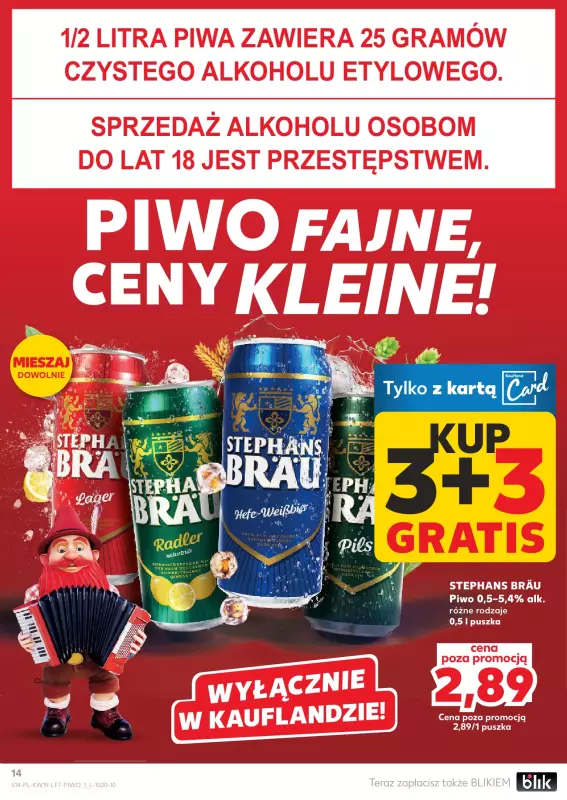 Kaufland - gazetka promocyjna Oferta Kaufland od czwartku 08.05 do środy 14.05 - strona 14