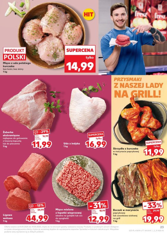 Kaufland - gazetka promocyjna Oferta Kaufland od czwartku 08.05 do środy 14.05 - strona 23