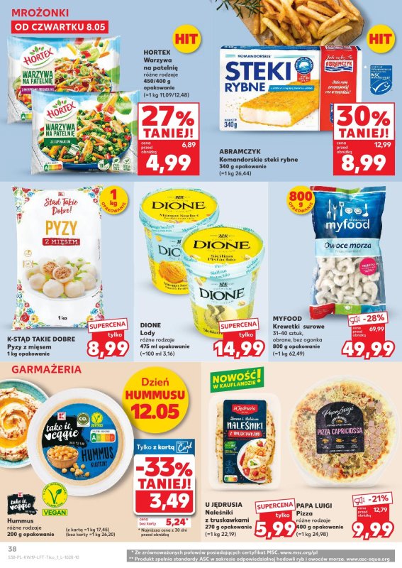 Kaufland - gazetka promocyjna Oferta Kaufland od czwartku 08.05 do środy 14.05 - strona 38