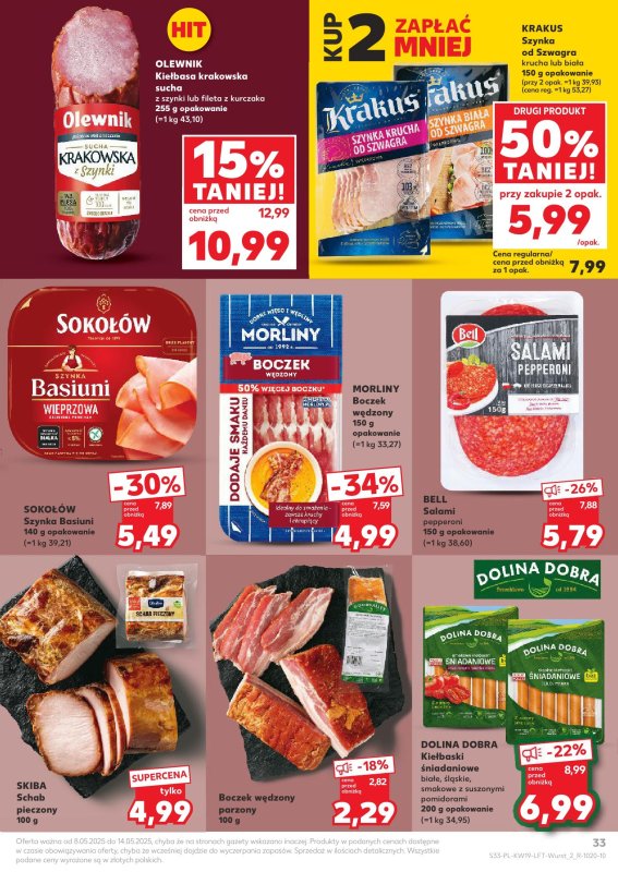 Kaufland - gazetka promocyjna Oferta Kaufland od czwartku 08.05 do środy 14.05 - strona 33