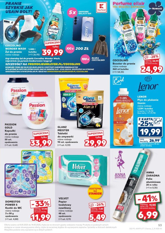 Kaufland - gazetka promocyjna Oferta Kaufland od czwartku 08.05 do środy 14.05 - strona 53